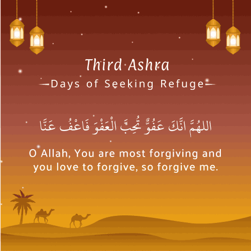 Third Ashra- Days of Seeking Refuge