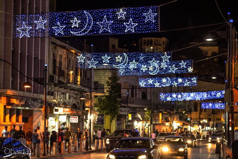 ramadan lights in frankfurt