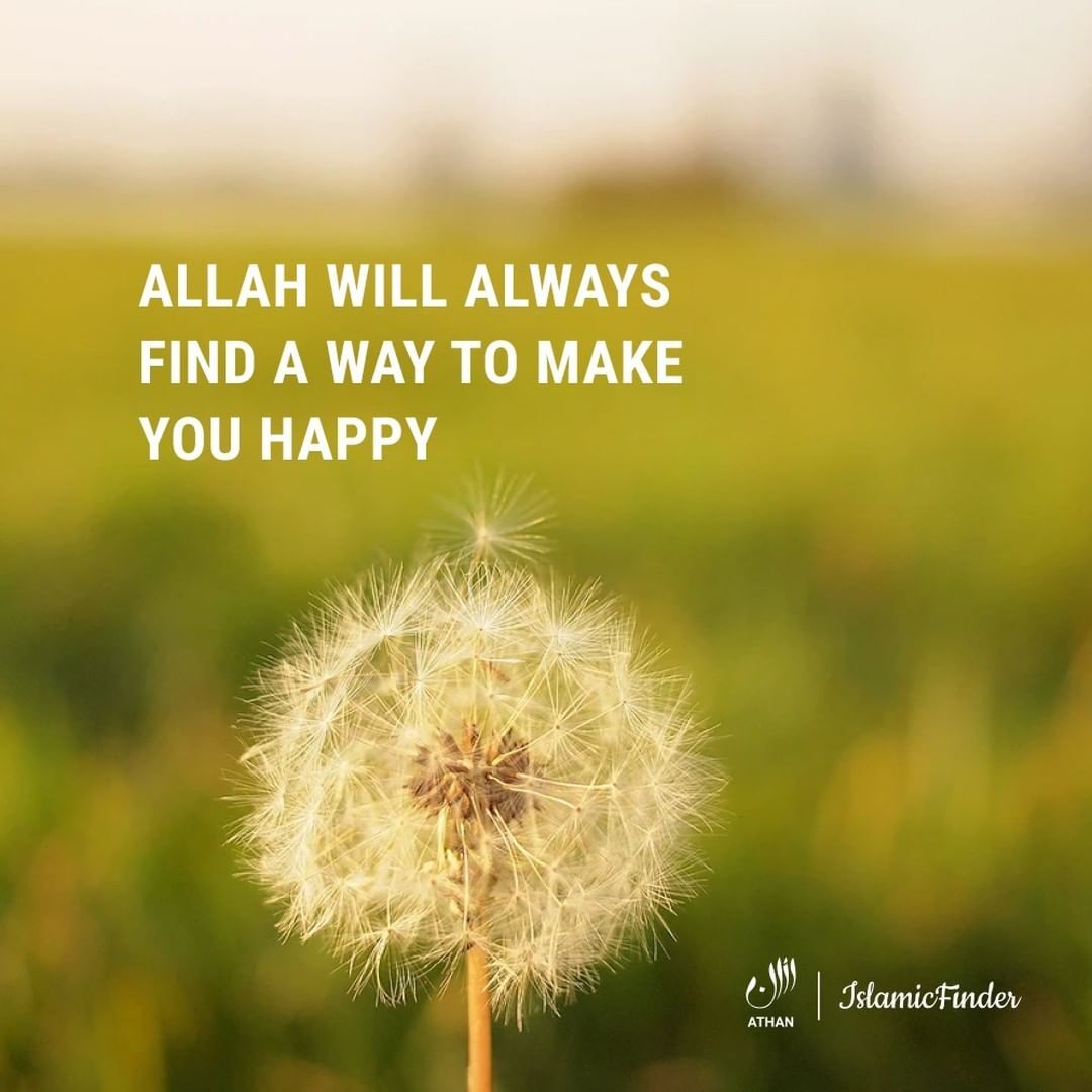 Allah is there for you.