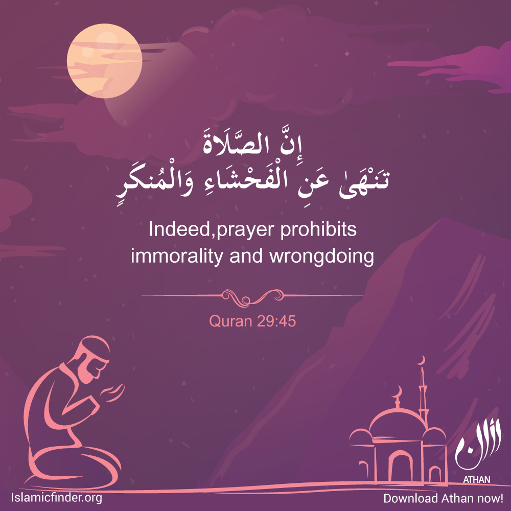 Prayer never lets you go astray Image  IslamicFinder