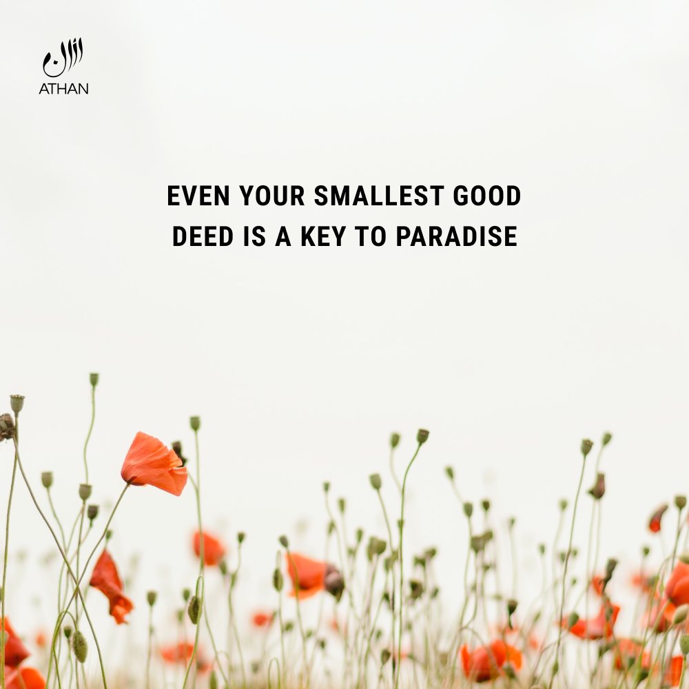 Good deeds are rewarded!