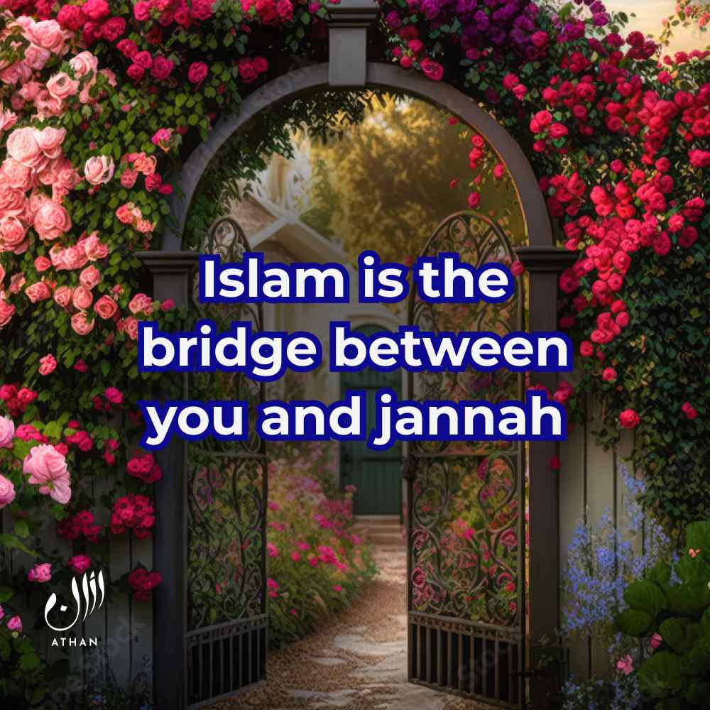 Imagine yourself on door on Jannah