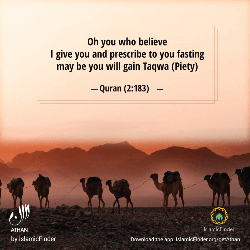 Quran about fasting
