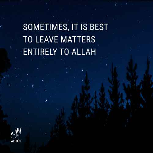 Allah is only Hope