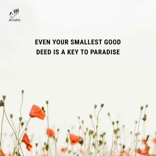 Good deeds are rewarded!