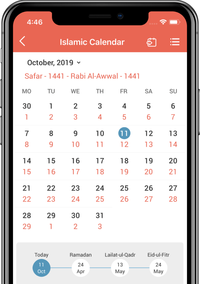 Current Islamic Date In Saudi Arabia